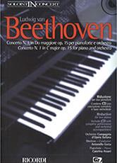 L.V.BEETHOVEN - CONCERTO N. 1 IN DO MAGGIORE OP. 15 PER PIANOFORTE E ORCHESTRA RICORDI