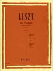 LISZT - RAPSODIES VOL II RICORDI