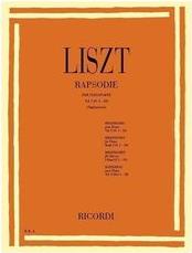 LISZT - RHAPSODIES VOL 1 RICORDI