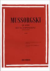 MODEST MUSSORGSKY - QUADRI DI UNA ESPOSIZIONE PER PIANOFORTE / ΕΚΔΟΣΕΙΣ RICORDI