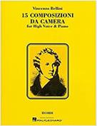 VINCENZO BELLINI - 15 COMPOSIZIONI DA CAMERA (HIGH VOICE) RICORDI