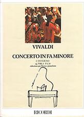 VIVALDI - CON. F MOLL L'INVERNO OP.8 N 4 RICORDI