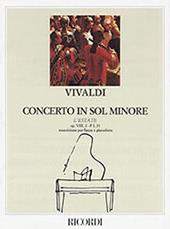 VIVALDI - CON. G MOLL L' ESTATE OP.8 N 2 RICORDI