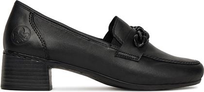 LOAFERS 41660-00 ΜΑΥΡΟ RIEKER