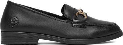 LOAFERS 46262-01 ΜΑΥΡΟ RIEKER