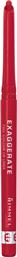 EXAGGERATE AUTOMATIC LIP LINER 0,25GR 024 RED DIVA RIMMEL από το ATTICA
