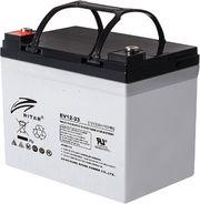 LEAD ACID BATTERY /FOR ELECTRIC CARTS/ (EV12-33) AGM 12V / 33AH -195 / 130 /160 MM RITAR