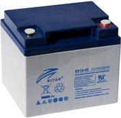 LEAD ACID BATTERY /FOR ELECTRIC CARTS/ (EV12-45) AGM 12V / 45AH -198 / 166 /169 MM RITAR