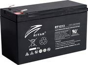 LEAD ACID BATTERY (RT1213) AGM 12V / 1.3 AH - 97 / 43.5 / 53 MM TERMINAL2 RITAR