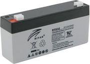 LEAD ACID BATTERY (RT632) AGM 6V / 3.2AH - 134 / 34 / 60 MM TERMINAL1 RITAR