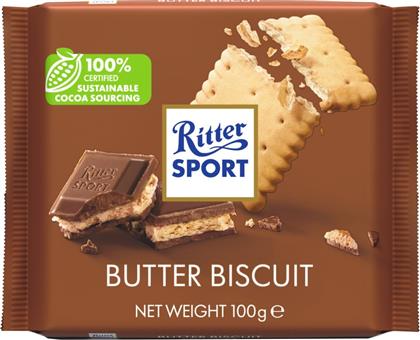 ΣΟΚΟΛΑΤΑ ΓΑΛΑΚΤΟΣ ΜΠΙΣΚΟΤΟ ΒΟΥΤΥΡΟΥ 100G RITTER