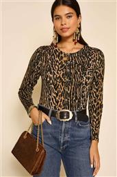 ΓΥΝΑΙΚΕΙΑ ΖΑΚΕΤΑ ΜΕ LEOPARD PRINT ''PEONY'' - 105.05014.125.06165 ΜΠΕΖ RIXO