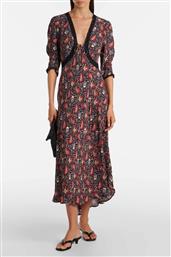 ΓΥΝΑΙΚΕΙΟ MIDI ΦΟΡΕΜΑ ΜΕ FLORAL PRINT ''AMINA'' - 010.01848.325.06630 ΠΟΛΥΧΡΩΜΟ RIXO