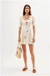 ΓΥΝΑΙΚΕΙΟ MINI ΦΟΡΕΜΑ ΜΕ FLORAL PRINT ''MARNE'' - 010.05064.225.06467 ΕΚΡΟΥ RIXO