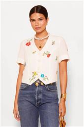 ΓΥΝΑΙΚΕΙΟ ΤΟΠ ΜΕ FLORAL PRINT ''IMMIE'' - 030.05152.225.06467 ΕΚΡΟΥ RIXO