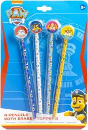 RMS PAW PATROL ΣΕΤ PENCILS & TOPPERS (97-0017) από το MOUSTAKAS