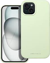 CLOUD-SKIN CASE FOR IPHONE 15 LIGHT GREEN ROAR