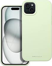 CLOUD-SKIN CASE FOR IPHONE 15 PLUS LIGHT GREEN ROAR