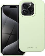 CLOUD-SKIN CASE FOR IPHONE 15 PRO LIGHT GREEN ROAR