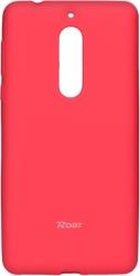 COLORFUL JELLY CASE FOR NOKIA 5 2017 HOT PINK ROAR