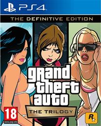 GRAND THEFT AUTO: THE TRILOGY - THE DEFINITIVE EDITION - PS4 ROCKSTAR GAMES