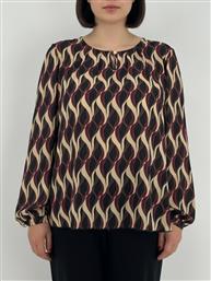 ΜΠΛΟΥΖΑ ΜΕ ΓΕΩΜΕΤΡΙΚΟ ΣΧΕΔΙΟ - ΜΠΟΡΝΤΟ RODONNA