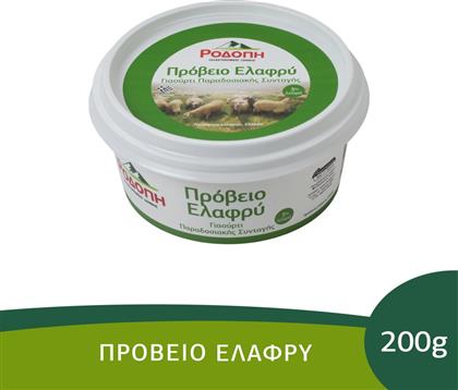 ΓΙΑΟΥΡΤΙ ΠΡΟΒΕΙΟ ΕΛΑΦΡΥ ΠΑΡΑΔΟΣΙΑΚΟ 200G ΡΟΔΟΠΗ