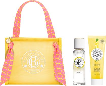 PROMO CEDRAT WELLBEING FRAGRANT WATER 30ML & SHOWER GEL 50ML & ΔΩΡΟ ΝΕΣΕΣΕΡ 1 ΤΕΜΑΧΙΟ ROGER & GALLET