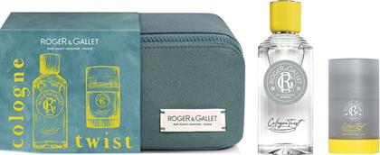 PROMO COLOGNE TWIST EAU DE COLOGNE 100ML & ΔΩΡΟ DEODORANT STICK 50G & ΔΩΡΟ ΝΕΣΕΣΕΡ 1 ΤΕΜΑΧΙΟ ROGER & GALLET