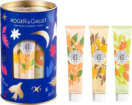 PROMO NEROLI HAND CREAM 30ML & FLEUR D'OSMANTHUS HAND CREAM 30ML & BOIS D'ORANGE HAND CREAM 30ML ROGER & GALLET