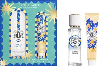 PROMO VANILLE SOLEIL WELLBEING FRAGRANT WATER 30ML & ΔΩΡΟ HAND CREAM 30ML ROGER & GALLET