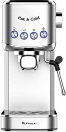 HOT COLD COFFEE MAKER R98013 1350W 20BAR ΜΗΧΑΝΗ ESPRESSO ROHNSON