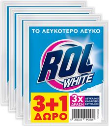 YΠΕΡΛΕΥΚΑΝΤΙΚΟ ΠΛΥΝΤΗΡΙΟΥ ΡΟΥΧΩΝ ROL WHITE 50GR (3+1 ΔΩΡΟ) ROLCO