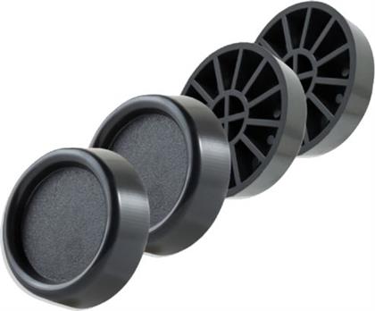 ΣΕΤ ΑΝΤΙΚΡΑΔΑΣΜΙΚΑ ΠΕΛΜΑΤΑ BLACK 4 ΤΜΧ BLACK ROLLER