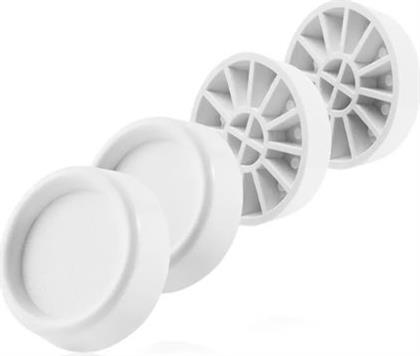 ΣΕΤ ΑΝΤΙΚΡΑΔΑΣΜΙΚΑ ΠΕΛΜΑΤΑ WHITE 4 ΤΜΧ ROLLER