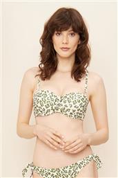 ΓΥΝΑΙΚΕΙΟ ΜΑΓΙΟ ΜΠΙΚΙΝΙ TOP ΜΕ ALL-OVER ANIMAL PRINT C CUP - 1225563#C ΛΑΔΙ ROSCH