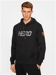 ΜΠΛΟΥΖΑ HERO HOODIE RLMMS11 ΜΑΥΡΟ REGULAR FIT ROSSIGNOL