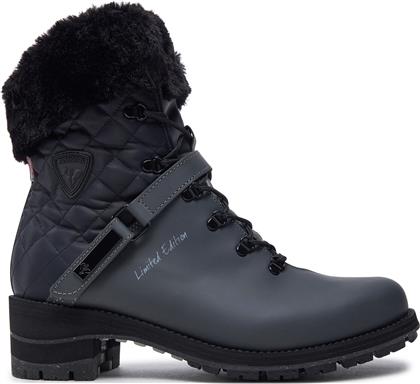 ΜΠΟΤΙΝΙΑ 1907 MEGEVE RUBBER LE RNMW370 ΜΑΥΡΟ ROSSIGNOL