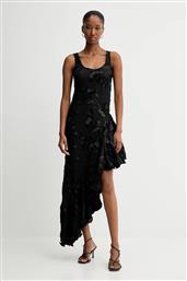 ΦΟΡΕΜΑ FLOWER MESH RUFFLE ΧΡΩΜΑ: ΜΑΥΡΟ, 114056100 ROTATE