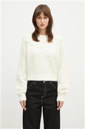 ΠΟΥΛΟΒΕΡ LACE COLLAR KNIT ΧΡΩΜΑ: ΜΠΕΖ, 113212269 ROTATE