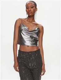 ΤΟΠ METALLIC CROP TOP 1116512293 ΑΣΗΜΙ REGULAR FIT ROTATE