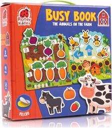 BUSY BOOK ΜΕ VELCRO ΖΩΑΚΙΑ ΣΤΗ ΦΑΡΜΑ RK1170-02 - - RK1170-02 ROTER KAFER