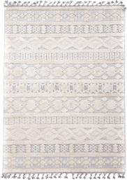 ΧΑΛΙ (133X190) LA CASA 727A WHITE/L.GREY ROYAL CARPET