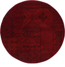 ΧΑΛΙ ΣΑΛΟΝΙΟΥ AFGAN 1.60 ROUND - 7675A D.RED (Φ160) ROYAL CARPET