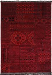 ΧΑΛΙ ΣΑΛΟΝΙΟΥ AFGAN 1.60X2.30 - 7675A D.RED (160X230) ROYAL CARPET