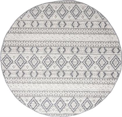 ΧΑΛΙ ΣΑΛΟΝΙΟΥ LINQ 1.60ROUND - 7399A LT.GREY/IVORY (Φ160) ROYAL CARPET