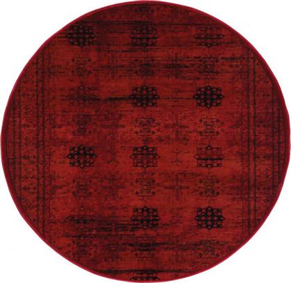 ΣΤΡΟΓΓΥΛΟ ΧΑΛΙ (Φ160) AFGAN 8127G D.RED ROYAL CARPET