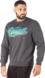 1902 - CREWNECK SWEAT SHIRT A0-057-2-098 ΑΝΘΡΑΚΙ RUSSELL ATHLETIC