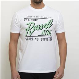LOGO T-SHIRT A3-014-1 001 RUSSELL ATHLETIC