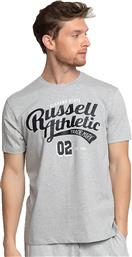 ATHLETIC MEN'S T-SHIRT A1-029-1-091 ΓΚΡΙ RUSSELL HOBBS